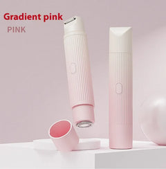 Dual-Head Electric Shaver Painless Women'S Epilator Bikini Hair Removal Device Automatic Hair Trimmer Underarm Facial Lips Leg