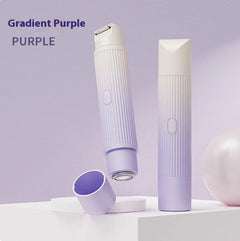 Dual-Head Electric Shaver Painless Women'S Epilator Bikini Hair Removal Device Automatic Hair Trimmer Underarm Facial Lips Leg