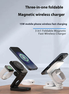 3 in 1 FOLDABLE WIRELESS CHARGER